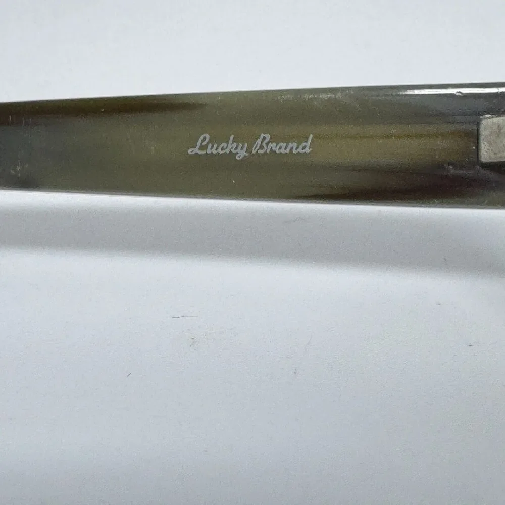 LUCKY BRAND “TURNER” Eyeglasses Frame‎ Brown Tortoise Horn H1531